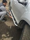Renault Duster 2008–2017 Zijsteps Vison (2 st., aluminium/RVS) foto 10