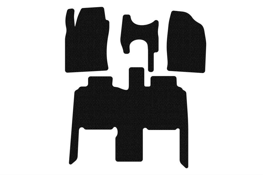 Toyota Previa 2000–2006 Carsuit rubberen automatten (Zwart) Image
