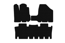 Toyota Sienna 2003–2009 Rubberen automatten Carsuit (2 rijen, zwart) foto 1