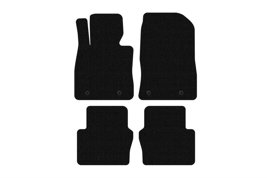 Toyota Yaris 2010–2020 Rubberen automatten Carsuit (Електро, 2017-2020, SD, zwart) Image