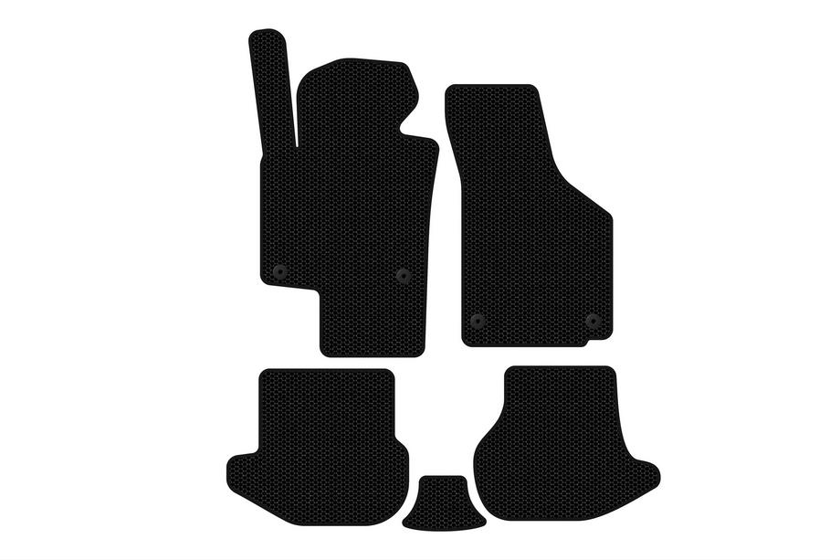 Volkswagen EOS 2006–2011 Carsuit rubberen automatten (Zwart) Image