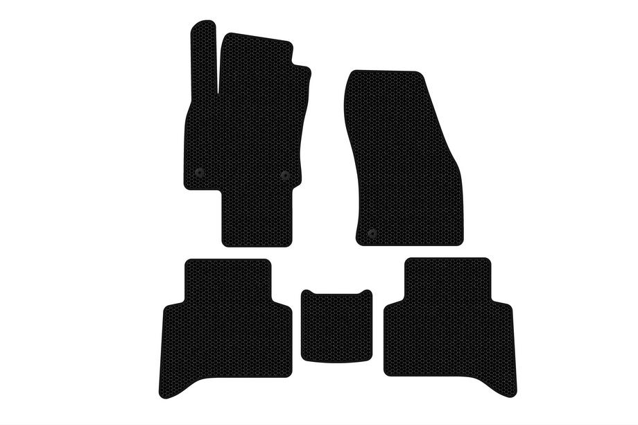 Volkswagen Touran 2015– Carsuit rubberen automatten voor het interieur (5-zits, zwart) Image