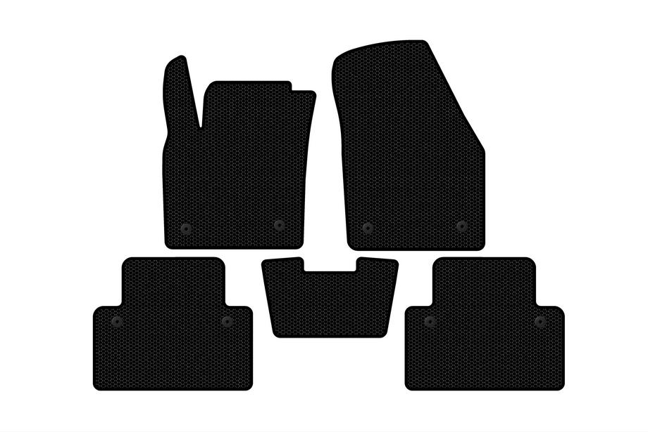 Volvo C30 2006–2012 Rubberen automatten Carsuit (HB, 3-deurs, zwart) Foto 1