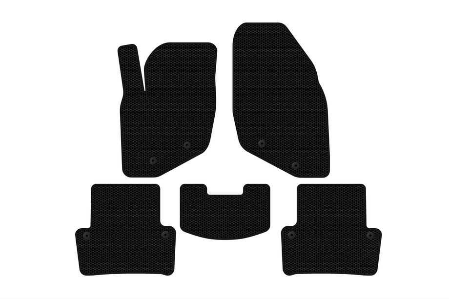 Volvo XC70 2000–2007 Carsuit rubberen automatten (Zwart) Image