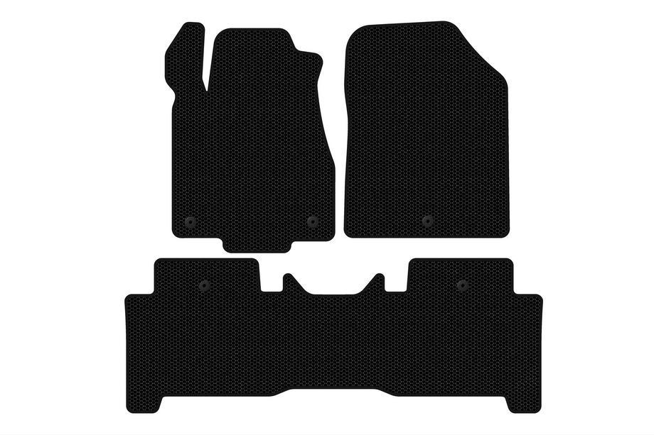 Acura MDX 2007–2013 Rubberen automatten Carsuit (2 rijen, zwart) Image