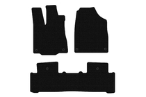 Acura MDX 2013–2020 Rubberen automatten Carsuit (2 rijen, zwart) foto 1