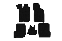 Audi 100 C3 1988–1991 Rubberen automatten Carsuit (1982-1991, Avant, zwart) foto 1