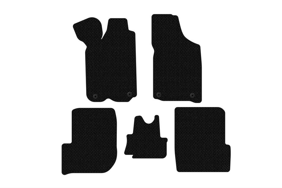 Audi 100 C3 1988–1991 Rubberen automatten Carsuit (1982-1991, Avant, zwart) Image
