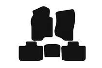 Cadillac Escalade 2007–2014 Rubberen automatten Carsuit (2 rijen, zwart) foto 1