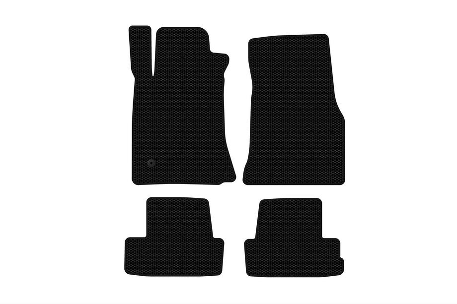 Ford Mustang 2005–2014 Rubberen automatten Carsuit (2005-2009, GT, Coupé, zwart) Image