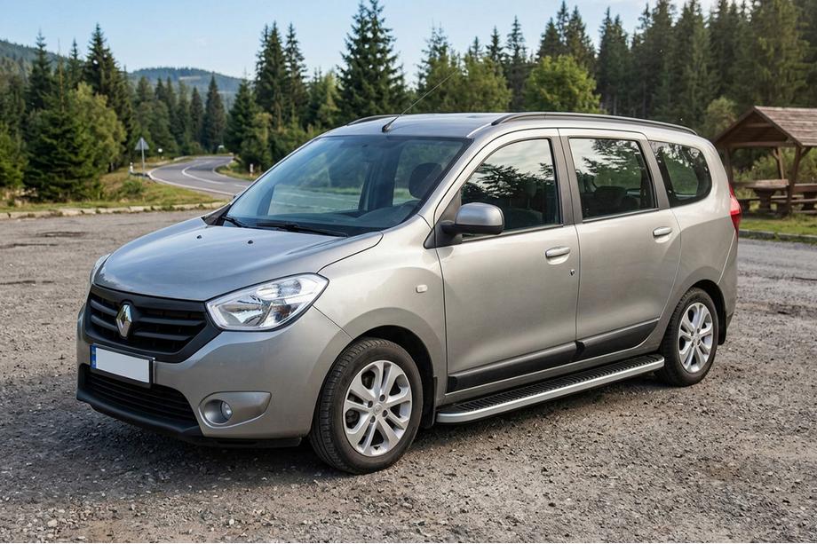 Dacia Lodgy 2012–2022 Tayga side steps (2 stuks, aluminium) Image