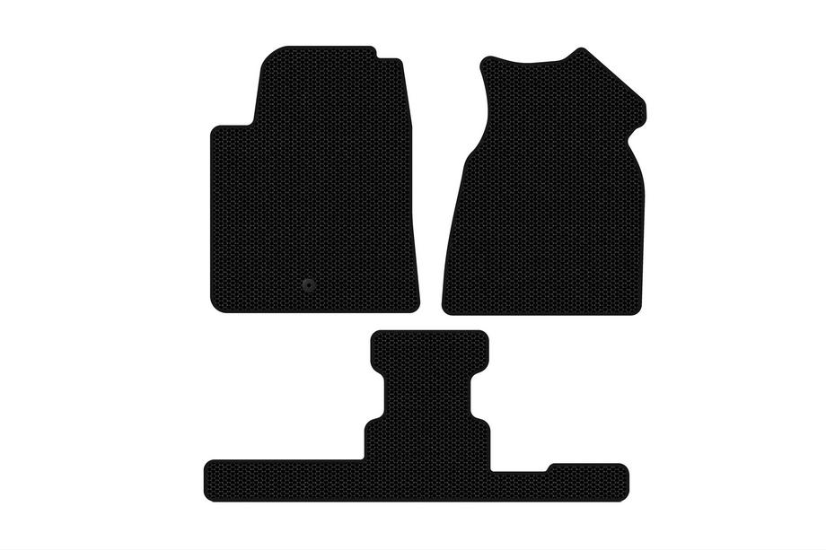 GMC Acadia 2006–2017 Rubberen automatten Carsuit (1e + 3e rij, 2013-2017, zwart) Image