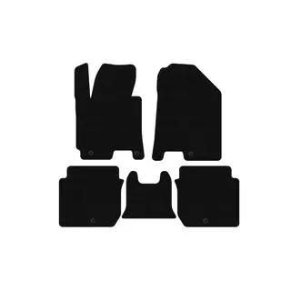 Rubberen automatten Carsuit (2016-2018, zwart)