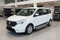 Dacia Lodgy 2012–2022 Zijsteps X5-type (set 2 stuks, aluminium) foto 1