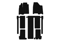 Toyota Sienna 2010–2020 Carsuit rubberen vloermatten voor interieur (3 rijen, zwart) foto 1