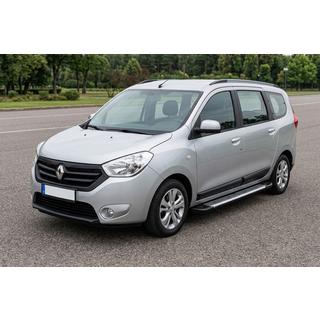 Side steps Line (2 stuks, aluminium) Renault Lodgy 2013–2022 foto 1
