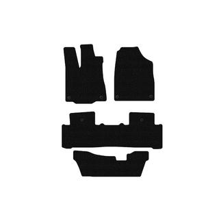Carsuit rubberen vloermatten voor interieur (3 rijen, zwart) Acura MDX 2013–2020 foto 1