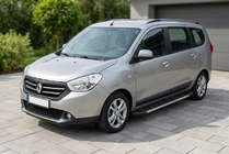 Renault Lodgy 2013–2022 Duru side steps (2 stuks, aluminium) foto 1