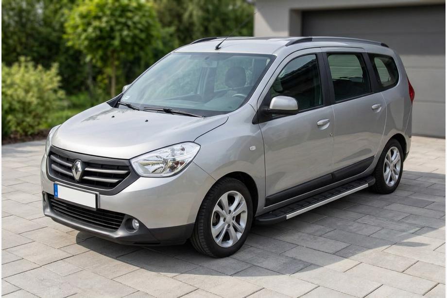 Renault Lodgy 2013–2022 Duru side steps (2 stuks, aluminium) Image