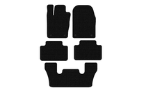 Dodge Durango 2010– Carsuit rubberen vloermatten voor interieur (3 rijen, zwart) foto 1