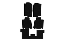 Ford Explorer 2001–2005 Carsuit rubberen vloermatten voor interieur (3 rijen, zwart) foto 1