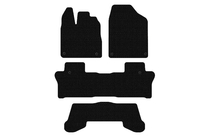 Honda Pilot 2015–2022 Carsuit rubberen vloermatten voor interieur (3 rijen, zwart) foto 1