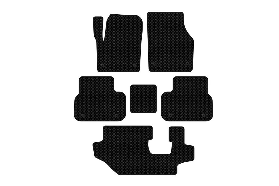 Land Rover Discovery Sport 2014– Rubberen automatten Carsuit (2014-2019, 3 rijen, zwart) Image