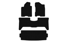 Nissan Armada 2003–2015 Rubberen automatten Carsuit (3 rijen, 2003-2008, zwart) foto 1