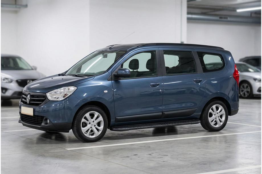 Renault Lodgy 2013–2022 Bosphorus Black side steps (2 st., aluminium) Image