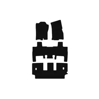 Rubberen automatten Carsuit (2007-2014, zwart)