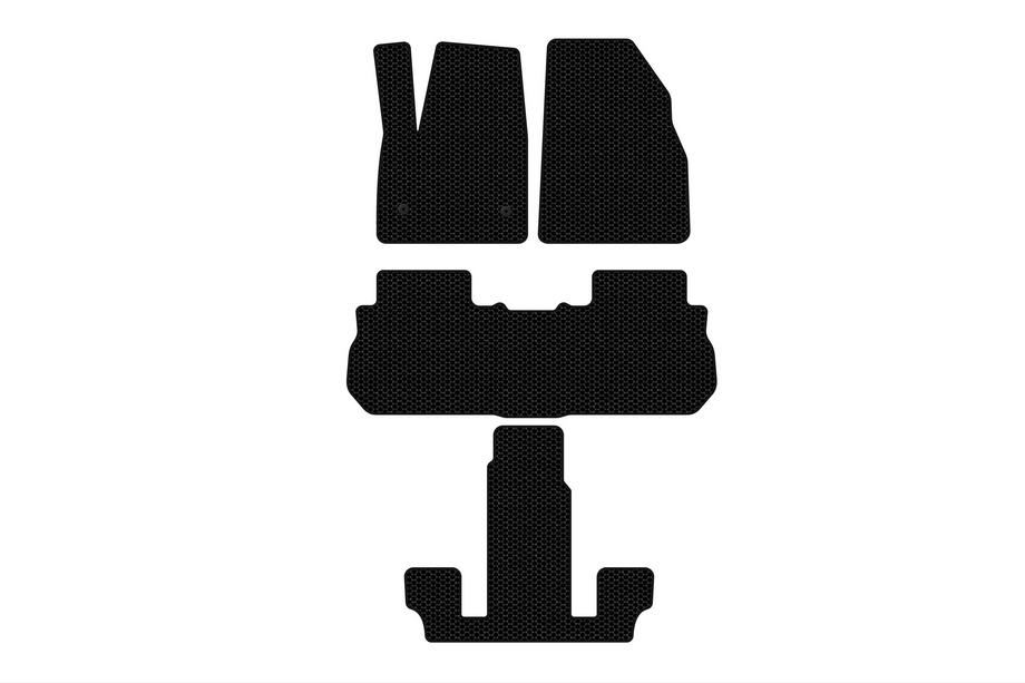 GMC Acadia 2017– Rubberen automatten Carsuit (3 rijen, 2017-2019, zwart) Image