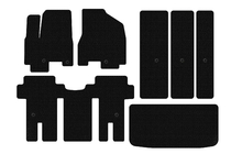 Kia Carnival 2014–2020 Rubberen automatten Carsuit (complete set, zwart) foto 1