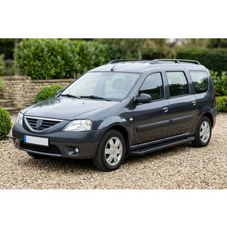 Allmond Black side steps (2 st., aluminium) Dacia Logan MCV 2004–2014 foto 3