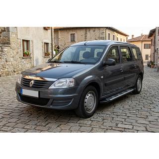 Sunrise side steps (set van 2, aluminium) Dacia Logan MCV 2004–2014 foto 3
