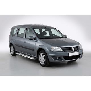 Side steps Line (2 stuks, aluminium) Dacia Logan MCV 2004–2014 foto 3