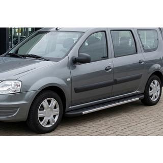 Duru side steps (2 stuks, aluminium) Dacia Logan MCV 2004–2014 foto 1