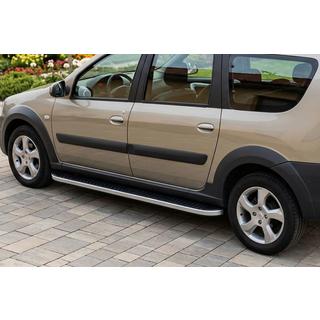 Tayga side steps (2 stuks, aluminium) foto 1