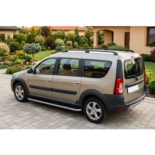 Tayga side steps (2 stuks, aluminium) foto 3