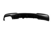 BMW 5 Serie F10/F11 2010–2016 Achterbumper diffuser voor dubbele uitlaat aan één zijde (voor M-Performance) foto 6