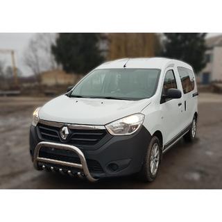 Bullbar WT003 (RVS) Renault Lodgy 2013–2022 foto 3
