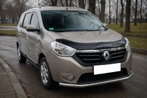 Renault Lodgy 2013–2022 Voorbumperbescherming ST008 (RVS) foto 2
