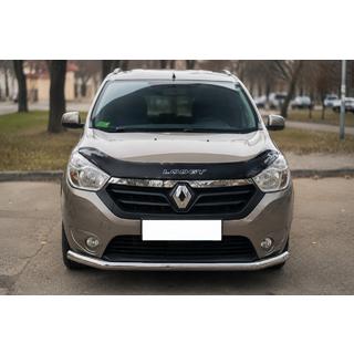 Voorbumperbescherming ST008 (RVS) Dacia Lodgy 2012–2022 foto 1