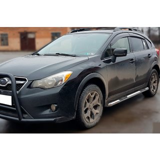 Sidebars BB002 (2 stuks, RVS) Subaru XV 2011–2017 foto 1