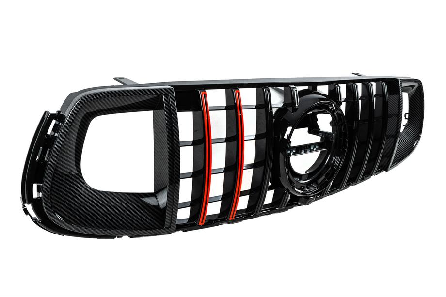 Mercedes GLC Coupé C253 2016–2023 Voorgrille GT Panamericana GT-R (voor GLC 43 AMG/GLC 63 AMG/AMG-Line 2019-2022) Foto 6