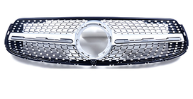 Mercedes GLC Coupé C253 2016–2023 Voorgrille Diamond Silver (voor GLC 43 AMG/GLC 63 AMG/AMG-Line 2019-2022) foto 2