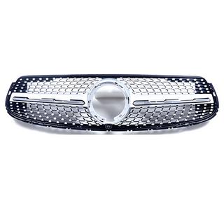 Voorgrille Diamond Silver (voor GLC 43 AMG/GLC 63 AMG/AMG-Line 2019-2022) Mercedes GLC Coupé C253 2016–2023 foto 2