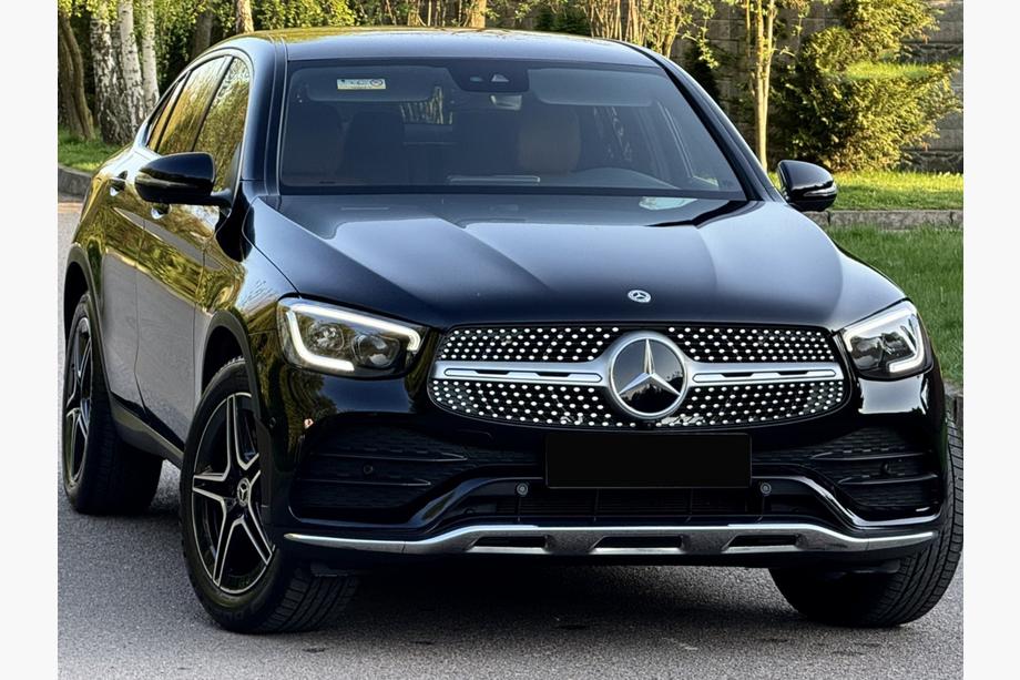 Mercedes GLC Coupé C253 2016–2023 Voorgrille Diamond Silver (voor GLC 43 AMG/GLC 63 AMG/AMG-Line 2019-2022) Image