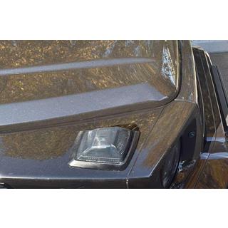 Motorkaprichtingaanwijzers W464-Black V2 (2018-2022, 2 stuks) Mercedes G-Klasse W463 2018–2024 foto 3