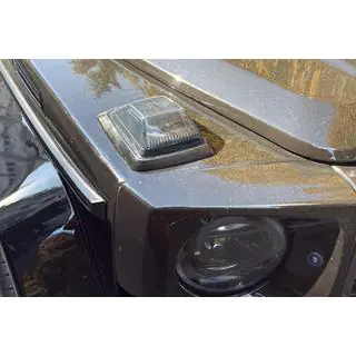 Motorkaprichtingaanwijzers W464-Black V2 (2018-2022, 2 stuks)