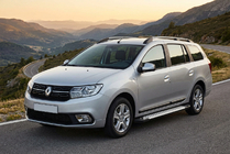 Dacia Logan MCV 2013–2020 Zijtreden type X-5 (set van 2, aluminium) foto 1